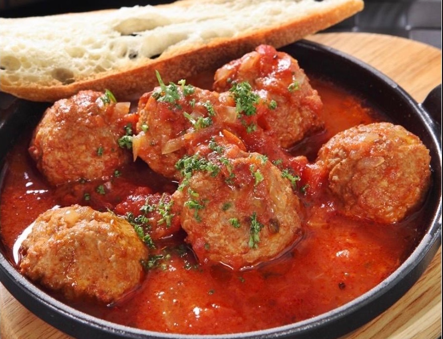 Signature Handmade Beef Meatballs